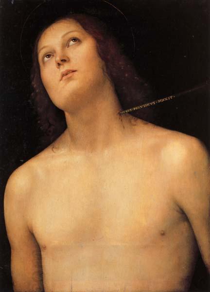 Pietro Perugino St,Sebastian China oil painting art